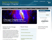 Tablet Screenshot of chicagosfn.org